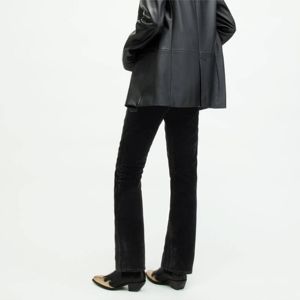 Vente en gros de haute qualité Jeans slim décontractés évasés pour femme à taille haute et à jambes larges - Product Image 3