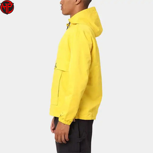 Chaqueta cortavientos personalizada de alta calidad para hombres Estilo caliente Diseño de calle principal para chaquetas impermeables de invierno - Product Image 2