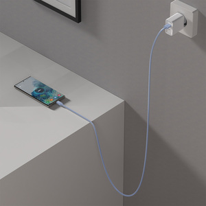 3A Fast Charging <b>USB</b> Type-<b>C</b> Cable 1M CB-316C Pure Copper Aluminum Alloy for Android Printer 2M 3M Cable Lengths Blue Color Box - Product Image 4