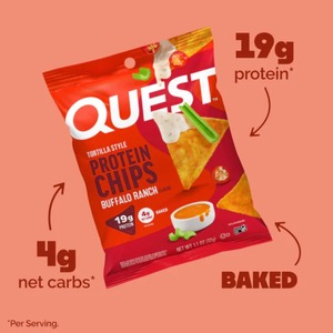 Chips de Proteína Quest Nutrition 8x32g Sabor Buffalo Ranch - Product Image 2