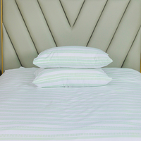 Ensemble de draps ajustés modernes imprimés et thermorégulateurs en tissu tissé, 100 % Lyocell certifié OEKO-TEX, 300 fils au pouce carré, vente en gros