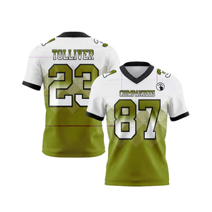 Maillots de football américain en gros, best-sellers, à séchage rapide, respirants, pour hommes - Product Image 1