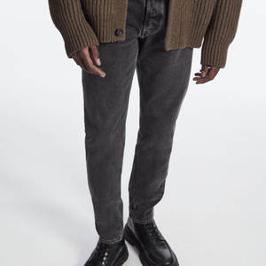 Nueva moda, diseño personalizado, pantalones vaqueros ajustados para hombres, pantalones vaqueros altos para hombres, pantalones vaqueros a bajo precio y ropa informal de alta calidad - Product Image 3