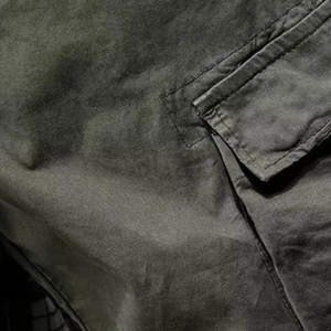 Pantalones Cargo informales con cordón, impermeables, de secado rápido, transpirables, 100% de algodón, para invierno, con logotipo personalizado para hombre, servicio OEM - Product Image 3