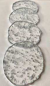 Dessous de verre en résine forme ronde dernière conception meilleure qualité cuisine et tasse à eau de table Dessous de verre en résine à faible coût - Product Image 2