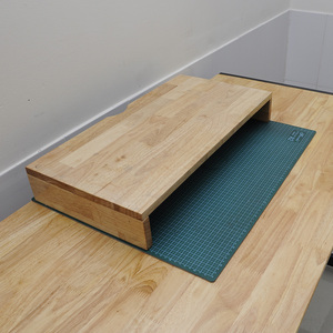 MS68001 Wooden Monitor <b>Stand</b> 57x30x9 (cm) Desk Organizer - Product Image 4