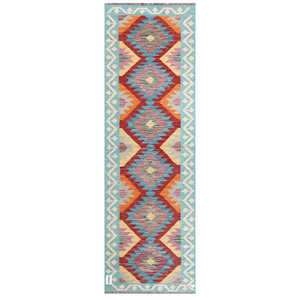 Alfombra Imaco Rugs Maimana Afganistán Kilim, Alfombra de Área de 202 x 65 cm - Product Image 1