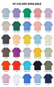 T-shirts en coton à fibres longues pour hommes, personnalisables avec logo, impression graphique, vente en gros, fabricant - Product Image 4