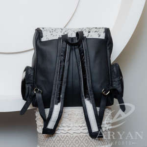 Sac à dos en cuir de qualité supérieure de style occidental usiné sac à dos sur mesure sac en cuir véritable sac à dos de voyage pour femmes - Product Image 5