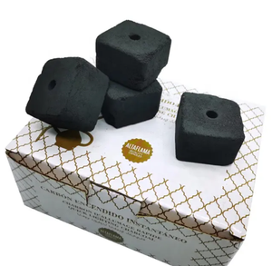 Charbon de bois noir en morceaux de bois dur importé pour barbecue - Product Image 2