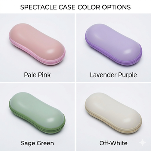 Étui de protection portable pour lunettes de soleil et montures optiques, en EVA rigide, couleur pastel, avec fermeture éclair, logo personnalisé - Product Image 2