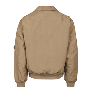 Chaqueta bomber gris hecha a medida al por mayor - Product Image 2