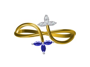 แหวนหมั้นเพชรชุบทอง18K คุณภาพสูงได้รับการรับรองจากการออกแบบที่หรูหราสำหรับวันครบรอบแต่งงาน - Product Image 4