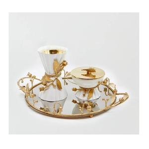 Nuevo diseño de quemador de Metal Bakhoor para decoración del hogar y fragancia tendencia quemador de incienso árabe de Oriente Medio para fragancia - Product Image 5