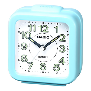 Light Blue TQ 142 2EF Alarm <b>Desk</b> & Table Clock - Product Image 2