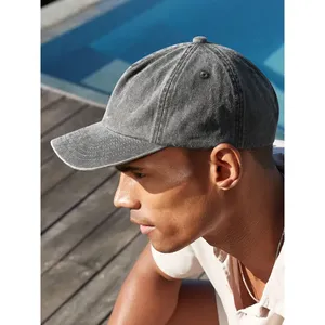 Casquette promotionnelle vintage personnalisée à 5 panneaux, coupe décontractée - Product Image 4