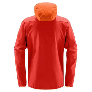 Veste de ski imperméable en softshell de couleur unie, fermeture éclair debout, activités de plein air, pêche, chasse, camping, vestes grandes tailles en vente - Product Image 2