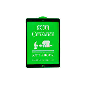 Protecteur d'écran en céramique Netzy Compatible SAFA pour iPad 9.7 2017 (5e génération) Noir - Product Image 1