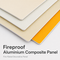 Panneau composite en aluminium brossé ignifuge moderne Alumetal 3 mm 4 mm pour extérieur et intérieur