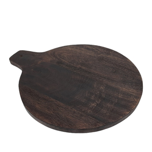 Conception fantaisie planche à découper en bois fini foncé Fruits légumes planche à découper dessus de Table accessoire de cuisine en vrac fait à la main - Product Image 5