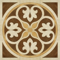 Parquet incrusté de marbre éco-responsable pour la conception de murs intérieurs de maisons et d'hôtels, solution de design graphique, matériau en pierre