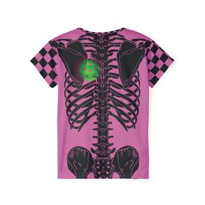 T-shirt de pickleball personnalisé de qualité supérieure imprimé par sublimation - Unisexe, manches courtes, col rond, sportif, été, personnalisé - Product Image 5