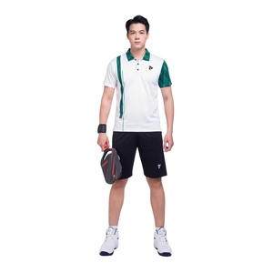 เสื้อยืดกีฬาแบดมินตัน ยูนิเซ็กซ์ คุณภาพสูง ระบายอากาศ แห้งเร็ว ผลิตจากโพลีเอสเตอร์ 100% รับผลิตตามแบบ สั่งทำได้ ราคาโรงงาน - Product Image 1