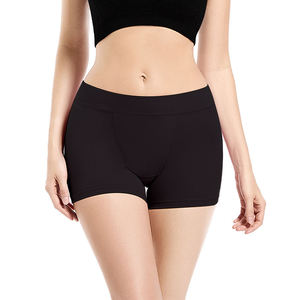 Sous-vêtements pour femmes grande taille Vente en gros Grande demande Couleur unie Hip Lifting Taille haute Boxers Culottes pour femmes - Product Image 1