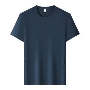 เสื้อยืดผู้ชายทรงเข้ารูป ผ้าฝ้ายออร์แกนิค 100% ปรับแต่งได้ ทันสมัย คลาสสิก ไม่ยับ แห้งเร็ว เป็นมิตรกับสิ่งแวดล้อม น้ำหนัก 180 กรัม - Product Image 5