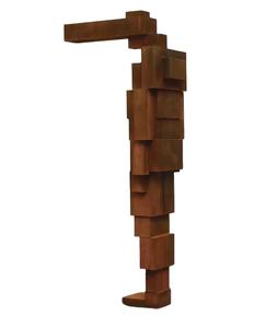 Statue abstraite de décoration de place en acier corten durable avec technique de soudure par <span class=keywords><strong>Antony</strong></span> Gormley - Product Image 6