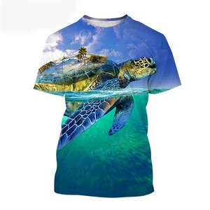เสื้อยืดโพลีเอสเตอร์ระบายอากาศดี คอกลม แขนสั้น สำหรับฤดูร้อน แบบยูนิเซ็กซ์ ดีไซน์ลำลอง สามารถสั่งทำลายพิมพ์รูปภาพหรือโลโก้ได้ ป้องกันแสงแดด UPF 50 แห้งเร็ว - Product Image 2