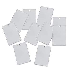 Placas de Metal Negro para Estampado, para Fabricación de Joyería, Llaveros y Etiquetas de Identificación para Perros, Placas de Aluminio para Grabado, Marca CARTNOVA - Product Image 5