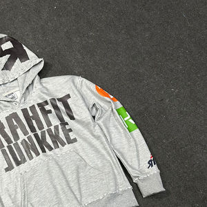 Sweat à capuche unisexe en polaire 100% polyester, personnalisable en gros, de haute qualité, 350 g/m², coupe-vent, design vintage - Product Image 5