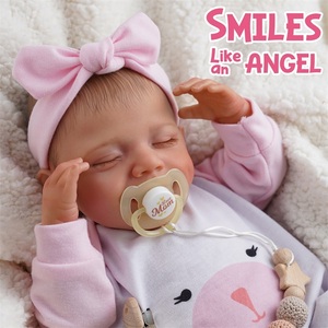 Babeside Muñeca <span class=keywords><strong>Reborn</strong></span> de Recién Nacido Realista DIY Mini de Vinilo Suave, Modelo de Moda, Juguete de 30-50cm para Bebés de 0-24 Meses y Niñas Pequeñas - Product Image 2