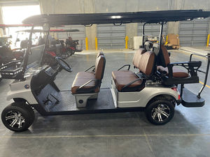 รถกอล์ฟไฟฟ้า6-Seater พร้อมแบตเตอรี่ลิเธียมรถเข็นกอล์ฟอุปกรณ์เสริมรถคลับรุ่น2023 - Product Image 4