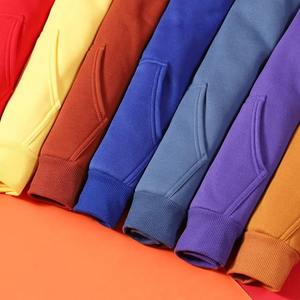 Nuevo verano edad reducción vitalidad deportes ocio suelto de gran tamaño manga corta Color sólido canguro bolsa cordón Sudadera con capucha - Product Image 2