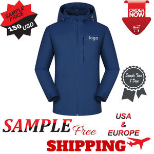 <b>Men's</b> High Street Style Breathable Windbreaker <b>Jacket</b> Customizable Solid Color Waterproof <b>for</b> Outdoor Use - Product Image 6