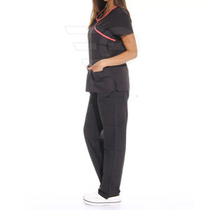 Tenues Médicales Premium pour Hommes : Ensemble Respirant en Tissu Tricoté 100% Coton – Confort Optimal pour Cliniques et Hôpitaux - Product Image 2