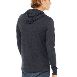 Bella Canvas Unisex Jersey Manga Larga Algodón Sudadera Con Capucha - Product Image 2