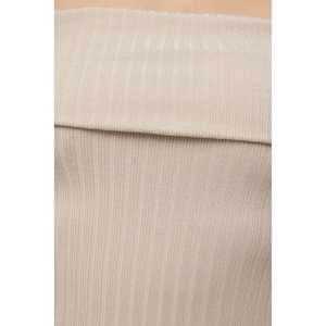 T-shirt décontracté à épaules dénudées, sexy, manches longues, respirant, coton et nylon, décorations florales et lettres, crop top, taille XS à XL, pour l'été - Product Image 4