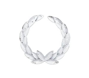Couronne métallique au design moderne pour la décoration des fêtes, ornements de Noël ou décoration élégante de style raffiné avec une qualité durable. - Product Image 1
