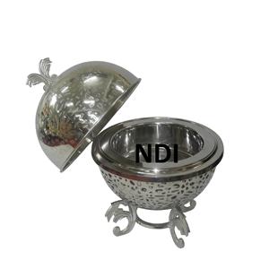 Elegant Stainless Steel Chafing Dish <b>Buffet</b> Server <b>Food</b> <b>Warmer</b> for Catering Hotel Home Restaurant & Wedding Use - Product Image 1