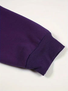 Sudadera con capucha de lana de Invierno para mujer de calidad Premium, jersey de nuevo estilo, sudadera transpirable con cuello con capucha, patrón en blanco para adultos - Product Image 2