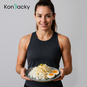 Nouilles instantanées <span class=keywords><strong>de</strong></span> konjac à faible teneur en glucides, marque privée, 200g - Product Image 1
