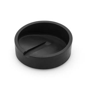 Cendrier en béton fait main TCE, accessoire de fumeur en ciment solide, durable, réutilisable, porte-cendres de table pour la maison, l'hôtel, le café, le bar - Product Image 1