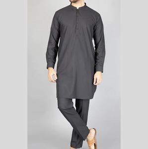 Ropa islámica para hombre, diseño bordado Shalwar Kameez para hombre, conjunto de 2 uds de caballeros en blanco liso, trajes para hombre, venta al por mayor, Salwar Kameez - Product Image 6