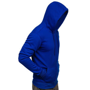 เสื้อแจ็กเก็ตผ้าฟลีซโอเวอร์ไซส์ผ้าฝ้าย/โพลีเอสเตอร์มีฮู้ดคอตั้งโลโก้ - Product Image 4