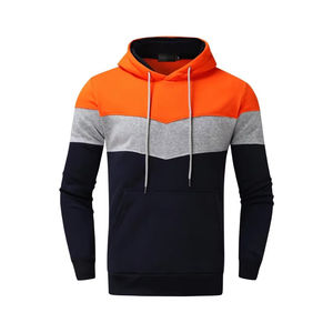 Chándales de Invierno de Primera Calidad, Diseño Hip Hop, Color Sólido, Personalizables, Transpirables, 100% Poliéster, Lisos, con Capucha, Casuales - Product Image 3