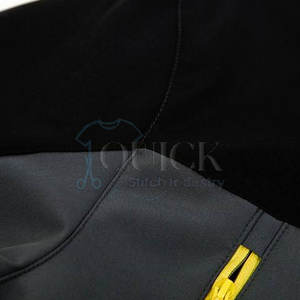 Fabricación de fábrica Recién llegado Chaqueta Softshell con capucha de manga larga Personalizada Venta al por mayor Hombres Primavera Impermeable Ecológico - Product Image 6