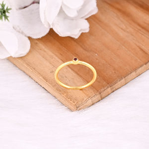 แหวนพลอยคลาสสิกสำหรับผู้หญิง แหวนเงินแท้ 925 แหวนทัวร์มาลีนสำหรับงานปาร์ตี้ งานหมั้น ของขวัญวันเกิด เครื่องประดับชั้นดี - Product Image 4